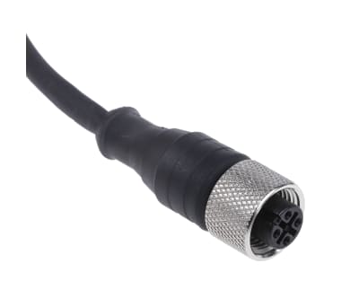 Product image for Prewired Connector M12 4Pin Straight 5m