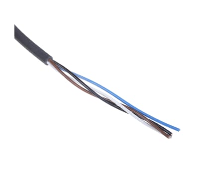 Product image for Prewired Connector M12 4Pin Straight 5m