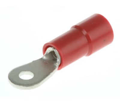 Product image for Red M2 ring terminal,0.5-1.5sq.mm wire