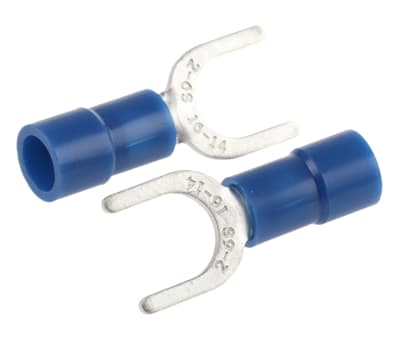 Product image for Blue M6 spade terminal,1.5-2.5sq.mm wire