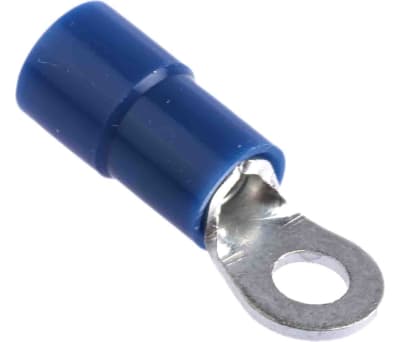 Product image for Blue M3 ring terminal,1.5-2.5sq.mm wire