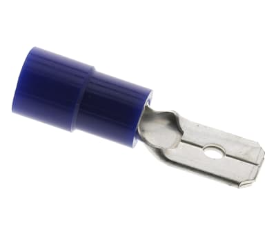 Product image for Blue male receptacle,1.5-2.5sq.mm wire