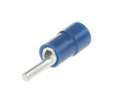 Product image for Blue crimp pin connector,1.5-2.5sq.mm