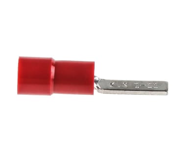 Product image for Red crimp blade terminal,3mm W