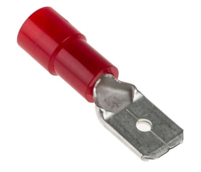 Product image for Red male receptacle,0.5-1.5sq.mm wire