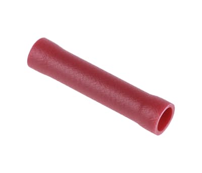 Product image for Red butt splice,0.5-1.5sq.mm wire size