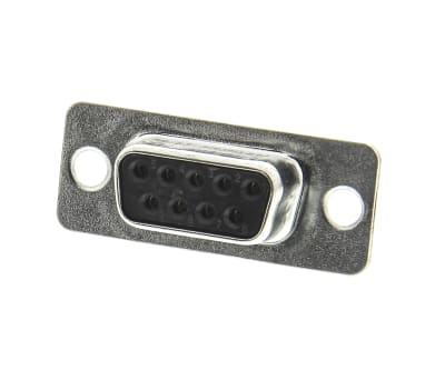 Product image for Amphenol 9 Way Panel Mount D-sub Connector Socket