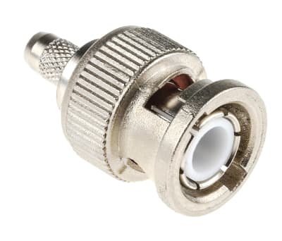 Product image for BNC STRAIGHT PLUG, CRIMP, 50OHM, RG58C/U