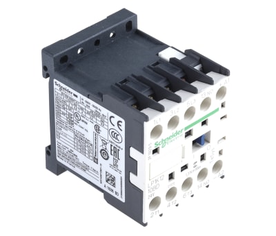 Product image for Schneider Electric TeSys K LP1K 3 Pole Contactor - 12 A, 24 V dc Coil, 3NO, 5.5 kW