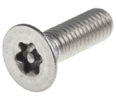 Product image for Tamperproof Pin 6 Lobe csk A2 M6x20