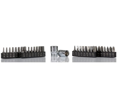 Product image for 46 piece screwdriver and socket set