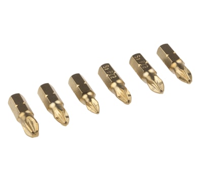 Product image for TiN coated bit set