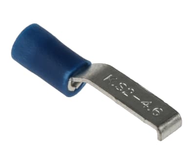 Product image for Blu hookblade crimp conn w/4.6mmPVCinsul