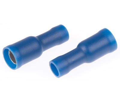 Product image for Blue female bullet terminal,5mm