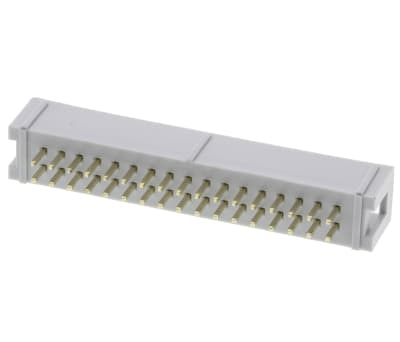 Product image for 34way IDC straight boxed header,51.1mm L