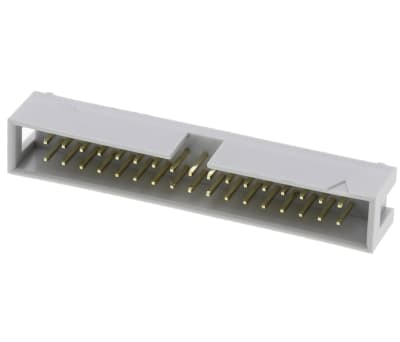 Product image for 34way IDC straight boxed header,51.1mm L