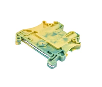 Product image for Din rail terminal block,UT2.5 PE,yel/grn