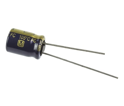 Product image for FC radial elec cap, 47uF 63V