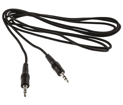 Product image for STEREO STRAIGHT POWERPLUG ASSEMBLY,3.5MM