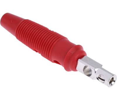 Product image for 4MM BUNCH PLUG -16A RED