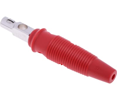 Product image for 4MM BUNCH PLUG -16A RED