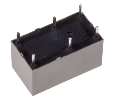 Product image for SPNO/SPNC miniature relay,5A 12Vdc coil