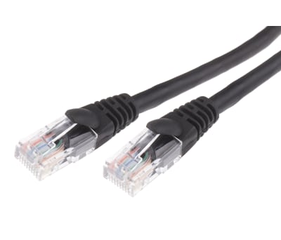 Product image for PATCH CORD CAT 5E UTP LSZH 1M BLACK