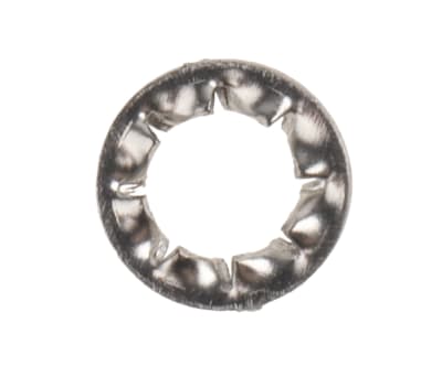 Product image for A4 SS DIN 6798J shakeproof washer,M4