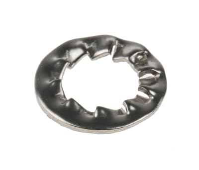 Product image for Plain Stainless Steel Internal Tooth Shakeproof Washer, M8, A4 316