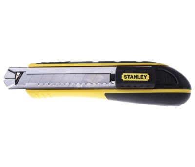 Product image for Stanley Retractable 18.0mm Light Duty Safety Knife with Snap-off Blade