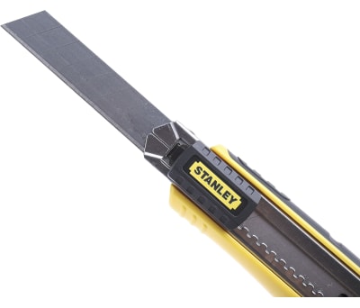 Product image for Stanley Retractable 18.0mm Light Duty Safety Knife with Snap-off Blade