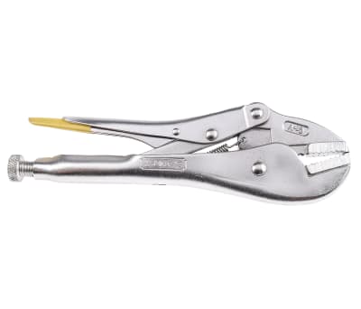 Product image for Stanley 225 mm Chrome Steel Locking Pliers