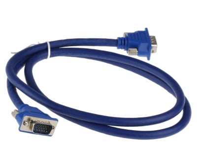 Product image for MALE /MALE LOW PROFILE AV CABLE 1M