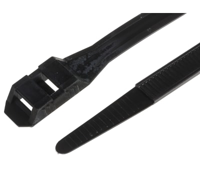 Product image for Black Nylon 66 Cable Ties 235x9mm