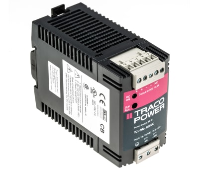 Product image for POWER SUPPLY,DIN RAIL,DC/DC,60W