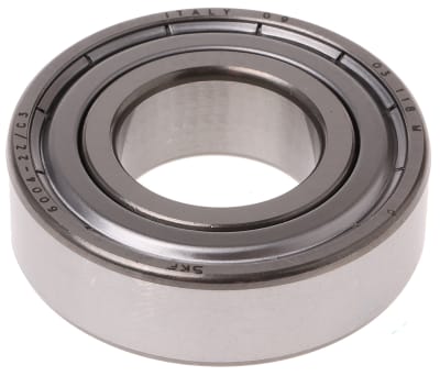 Product image for Bearing, ball, shield, 20mm ID, 42mm OD