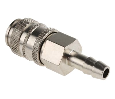 Product image for Standard Hose Barb Coupler 6 mm 1/4 in.