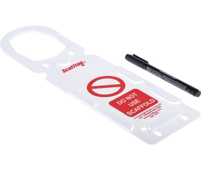 Product image for ScaffTag Scaffolding Tag