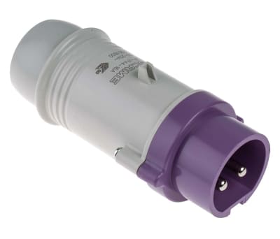 Product image for 16A 2P 20-25V Low Voltage Plug IP44