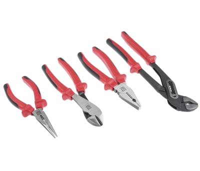 Product image for 4 piece ergonomic pliers set