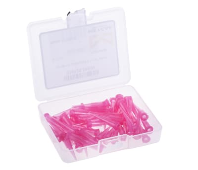 Product image for DISPENSER NEEDLE 20 GA TAPER PINK X 50