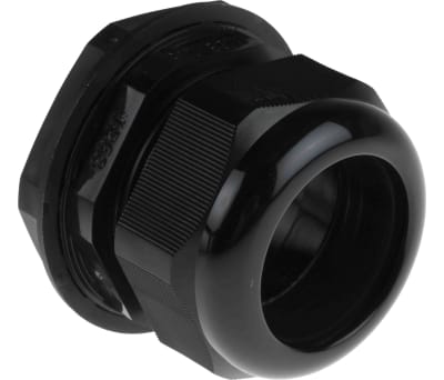 Product image for IP68 Black Nylon Gland, M63, 34-44mm