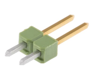 Product image for 2w Single row Straight header gold