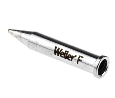 Product image for Weller XT F 30 1.2 mm Straight Hoof Soldering Iron Tip for use with WP120, WXP120