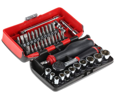 Product image for socket & screwdriver bit set