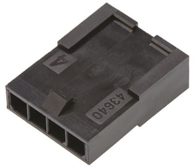 Product image for Plug Housing 3.00mm single row 4w