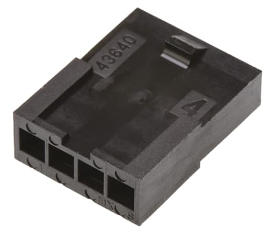 Product image for Plug Housing 3.00mm single row 4w