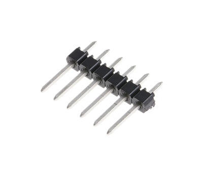 Product image for HEADER 2.54MM, SINGLE ROW, VERTICAL, 6W