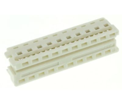 Product image for 20 way IDT housing,1.27mm pitch low prof