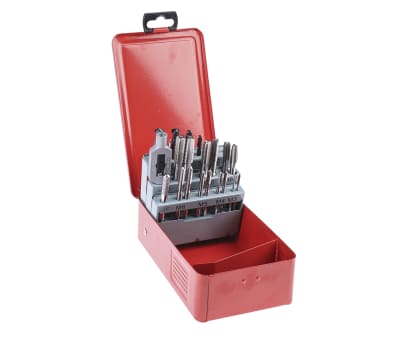 Product image for 22 piece HSS metric tap and drill set